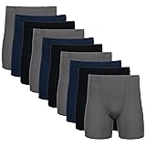 Gildan Men's Underwear Covered Waistband Boxer