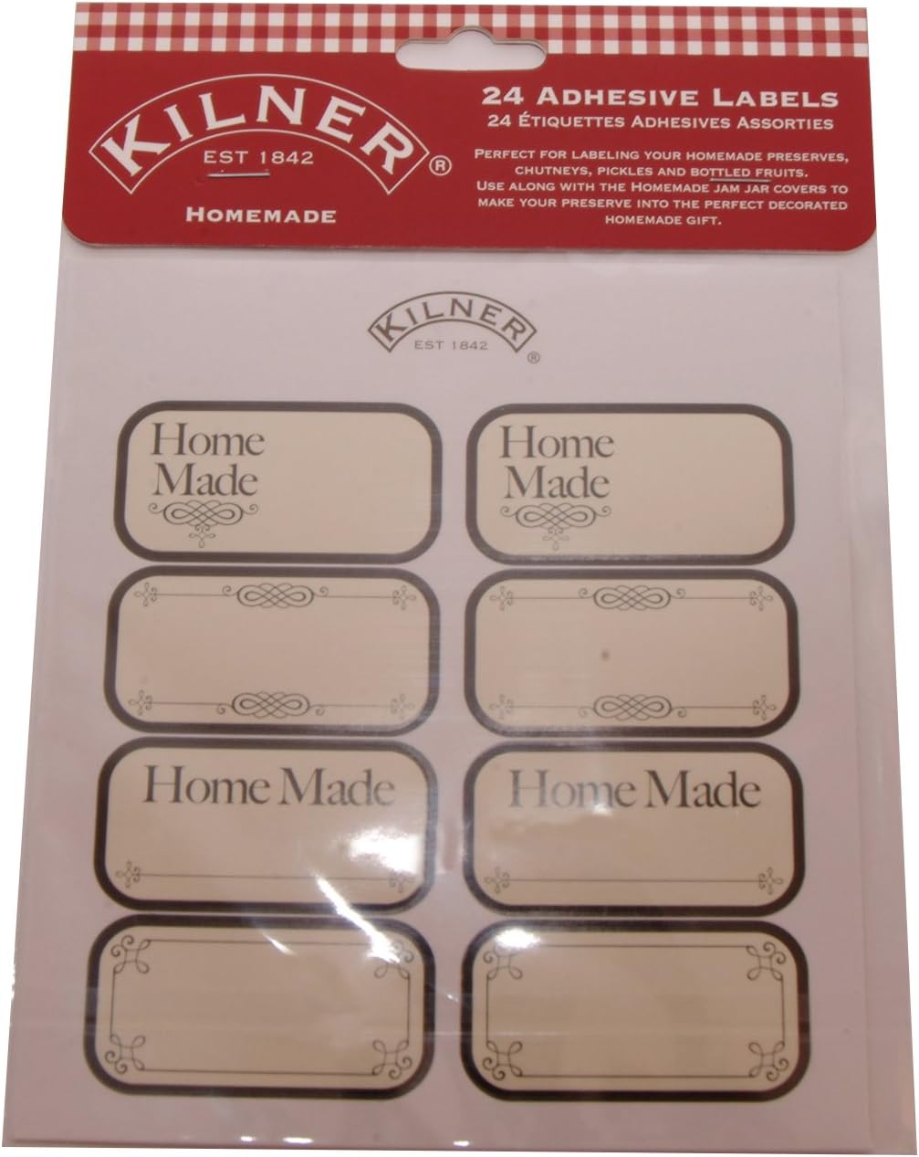 Kilner Jam Jar Labels Homemade, Pack of 24,multicolored Amazon.co.uk