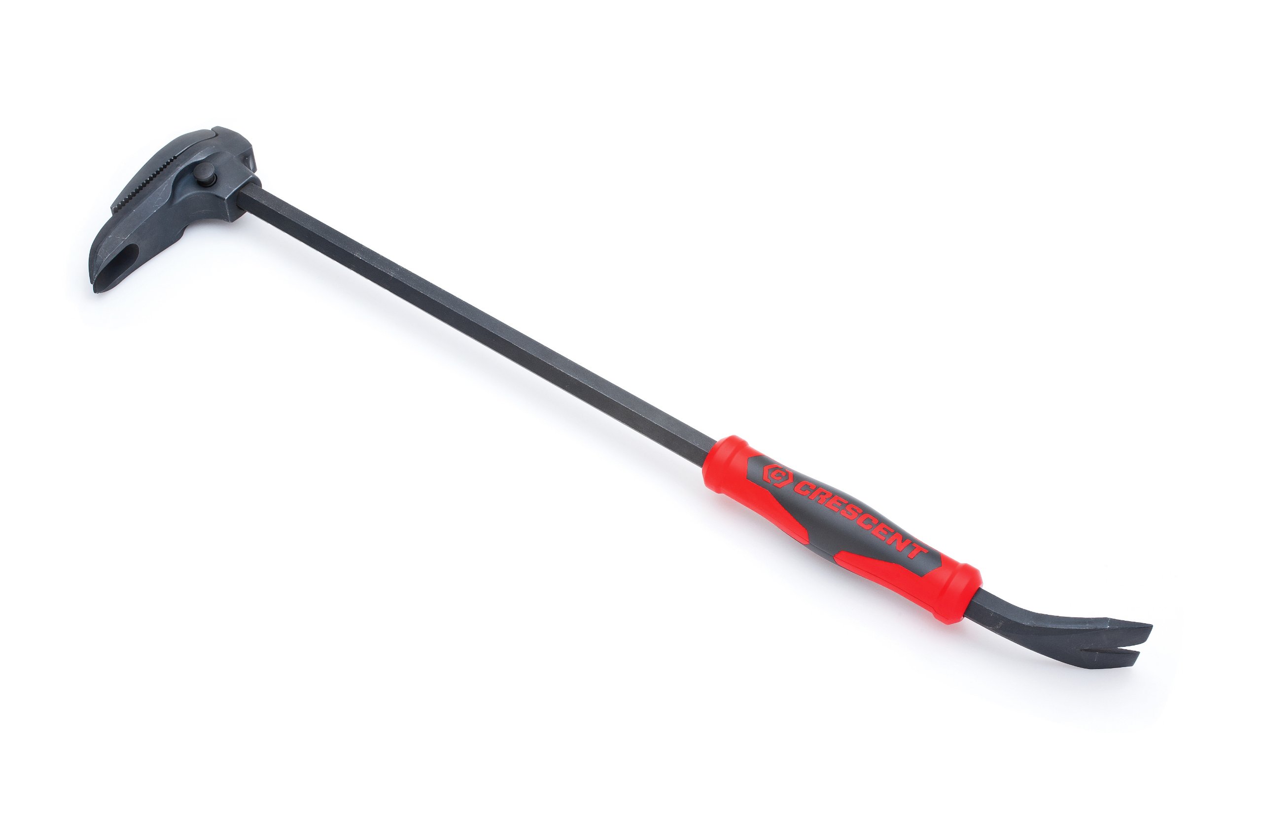 Crescent DB18X 18-Inch/45 cm Indexing Flat Pry bar with Durable Two-Tone Grip Provides Comfort, Control, and Slip Prevention