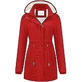 Chrisuno Women's Mid-Length Parka Winter Outerwear Jacket Soft Fleece Warm Snow Coat