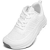 KDN Men's Wide Toe Box Shoes Cushioned Road Running Shoes Non Slip Mens Walking Sneakers for Wide Feet Comfortable Athletic Gym Workout Shoes Wide Width