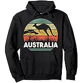 Australia Day Shirt Funny Australian Kangaroo Vintage Pullover Hoodie
