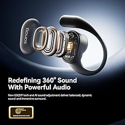 Sanag C16S Open-Ear Headphones, True Wireless