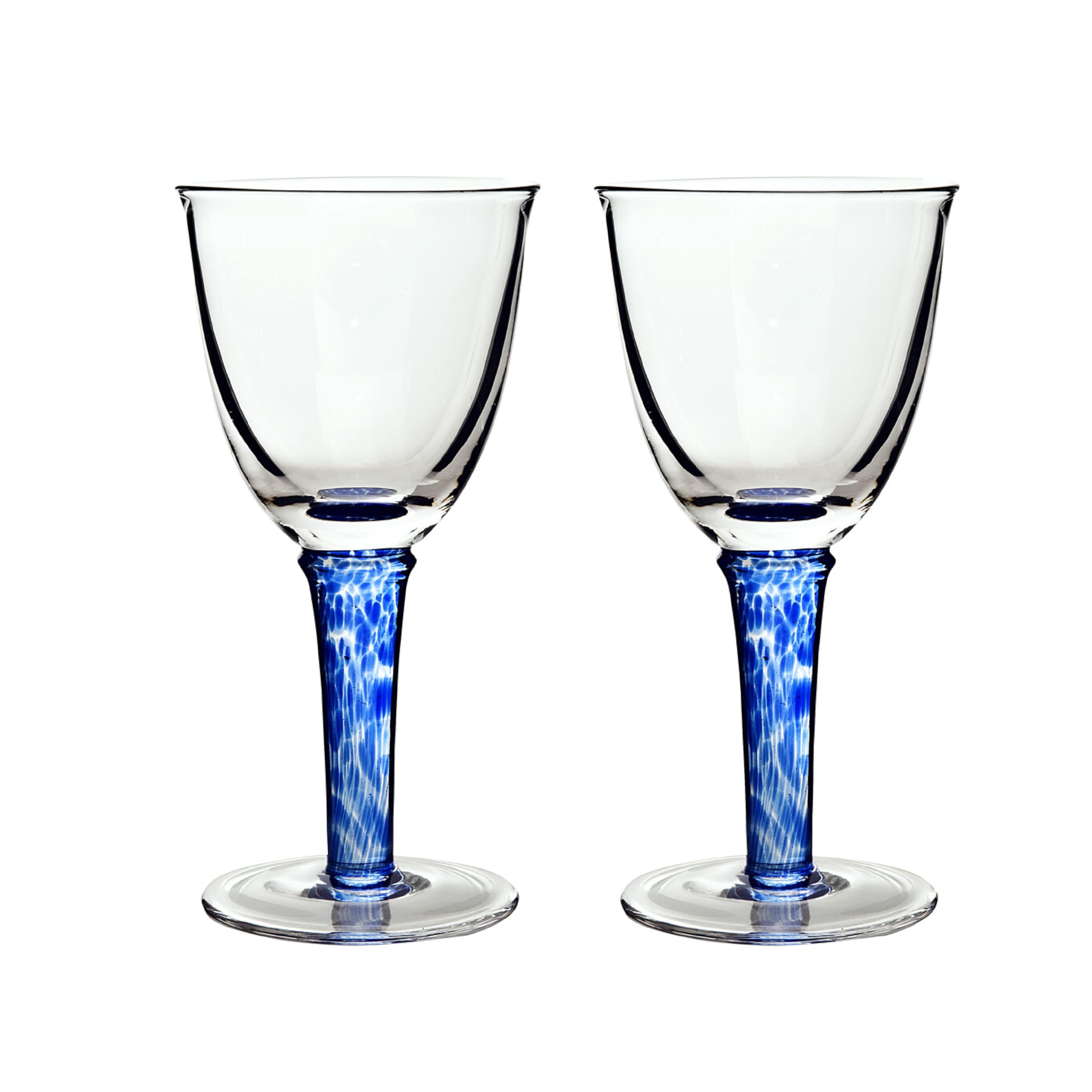 Denby 400048115 Imperial Blue White Wine Glass - Set of 2