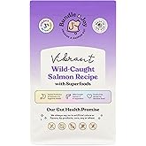Bundle x Joy Vibrant Salmon Probiotic Dog Food Dry, 4lb Bag, Allergy and Gut-Friendly Adult Kibble for Digestive Health with Wild-Caught Salmon, 20 Plant Based Superfoods, Beef and Poultry Free