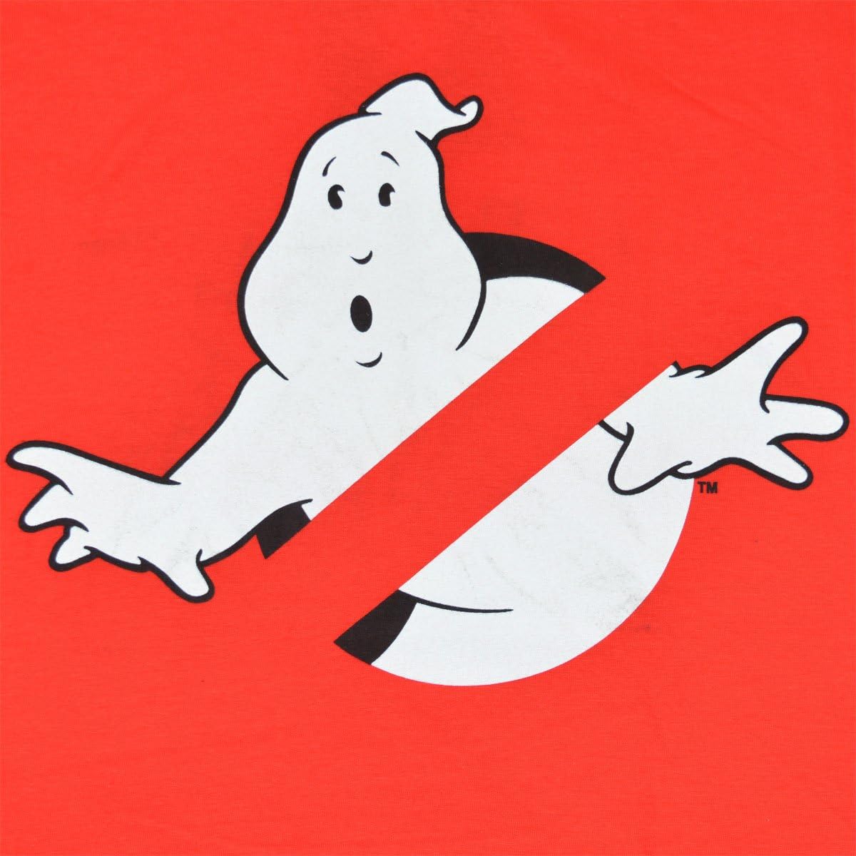 Amazon Ghostbusters ゴーストバスターズ Logo Tシャツ レッド M Tシャツ カットソー 通販