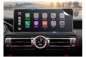 CDEFG 2Pcs for 2024 2025 Lexus IS 300 350 500 Screen Protector, 10.3 Inch Touchscreen, for IS300 IS350 IS500 Accessories Nano Film