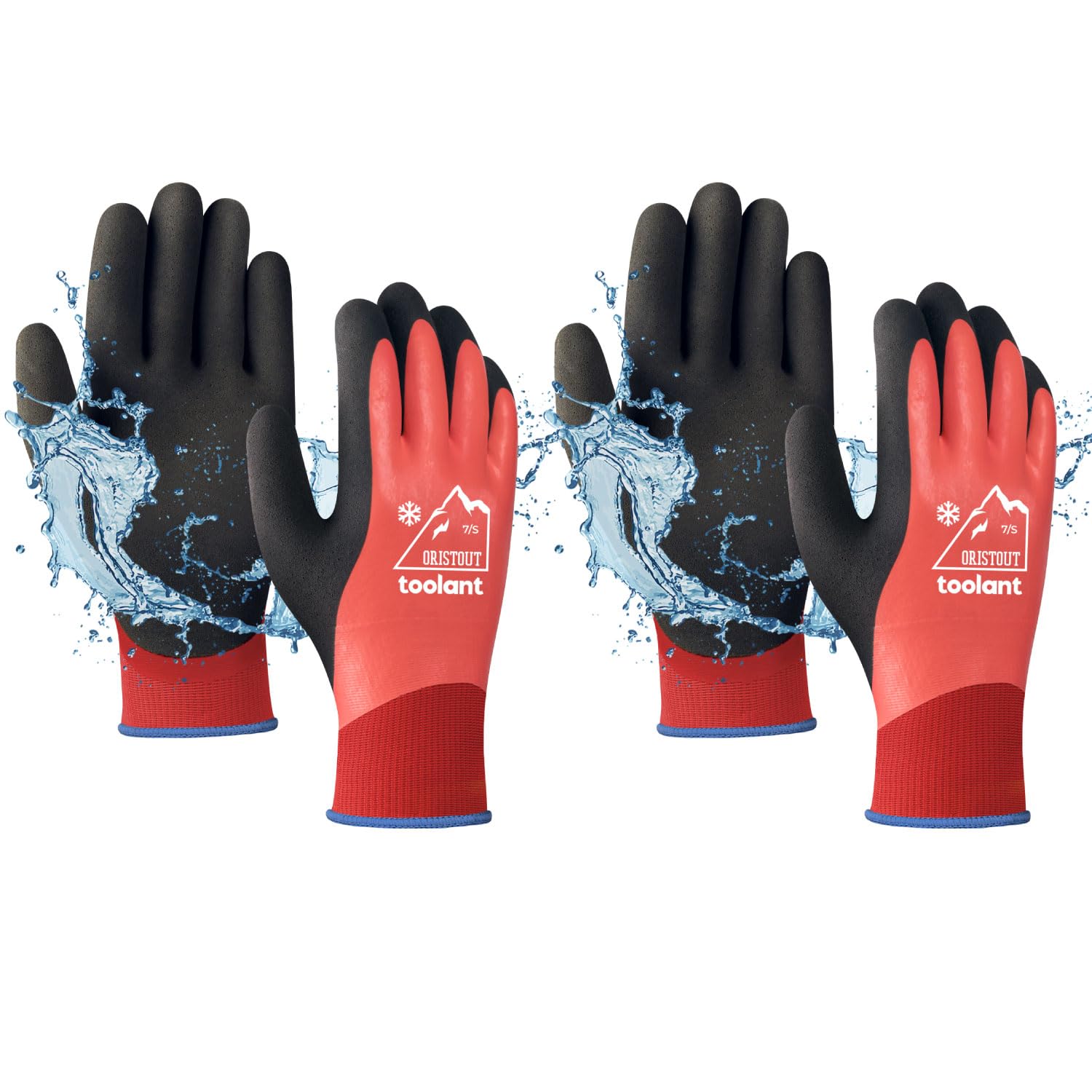 Waterproof Winter Work Gloves for Men and Women, Touchscreen, Freezer Gloves, Thermal Insulated, for Cold Weather