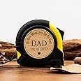 Personalized Photo Tape Measure, Father's Day Gift, Tape Measure, Engraved with Name, Text, Photo, Retractable, Perfect for D