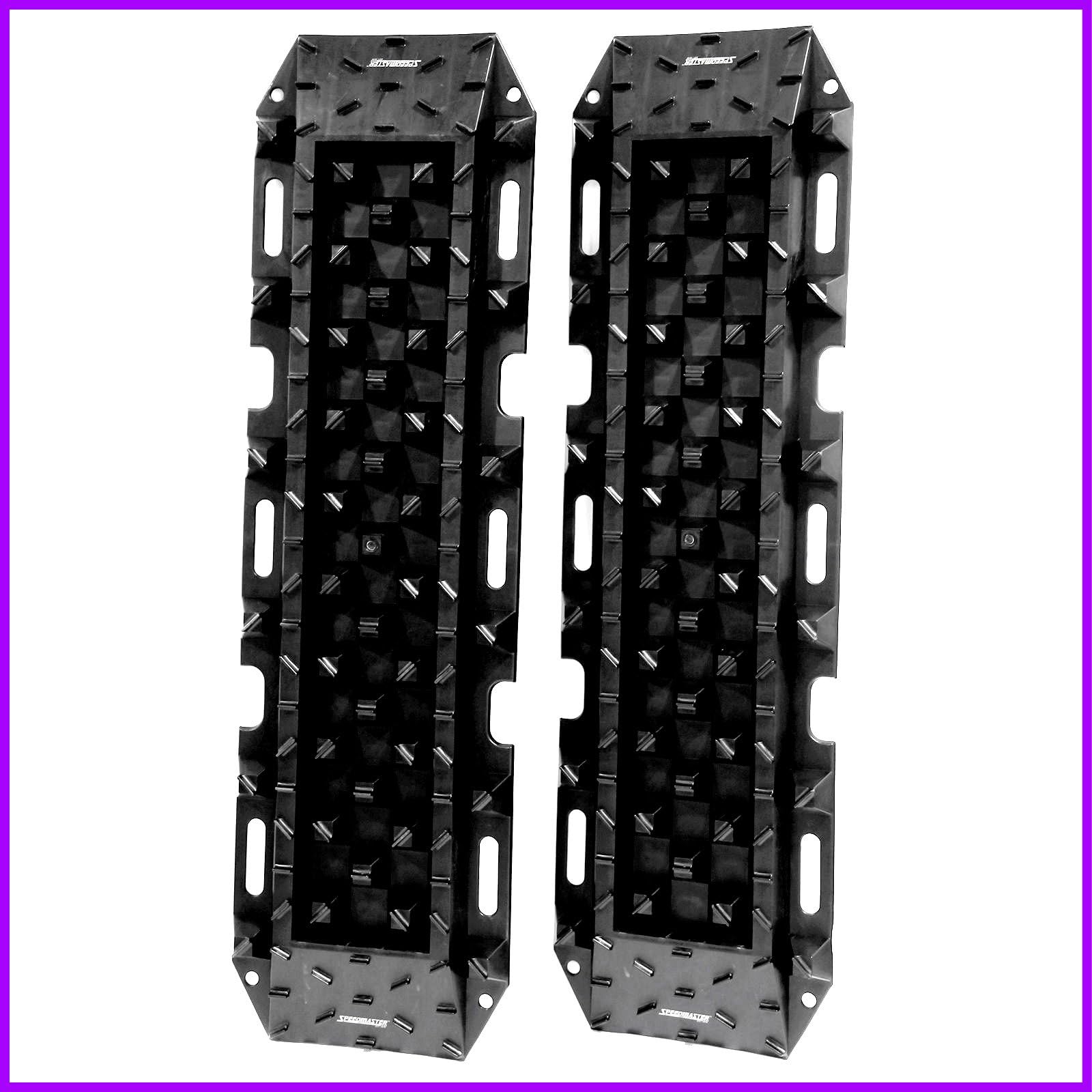 House Deals Recovery Traction Tracks for 4WD Sand Mud Snow Off Road Heavy Duty Reinforced Plastic Construction