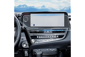 WEIPIN For 2023-2025 ES (ES250/ES350/ES300h) Screen Protector 12.3 Inch Nano Anti-Scratch Ultra-Tough Touchscreen *2 Accessories - No More Scratch&Fingerprint