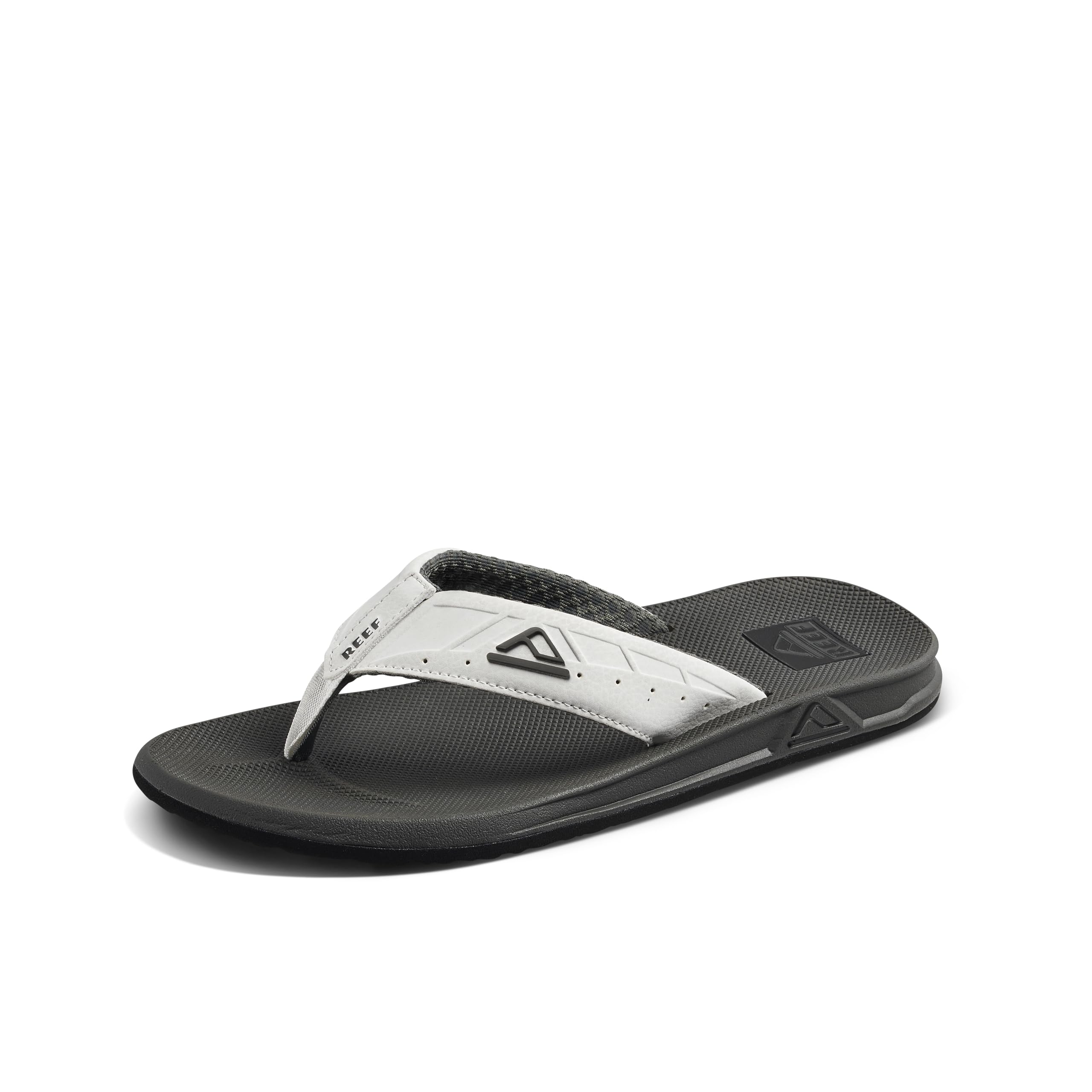 REEF Men's Phantoms-Discontinued Flip-Flop, Grey/White, 8 Image