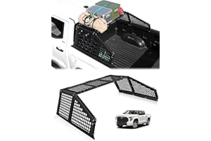 JROAD Truck Bed Chase Rack Roll Bar,Roll Bars for Pickup Trucks, Polished Cargo Racks Fit for Toyota Tundra 2022 2023 2024 Accessories