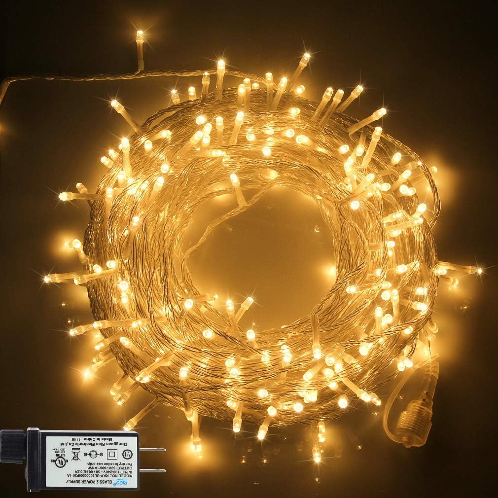 Hoofun 30M/99FT Warm White String Lights,