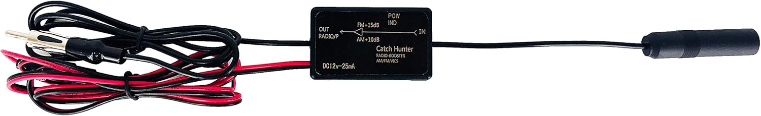 Amazon ラジオ用 Am Fm 受信ブースターva 100 Va 100 カーオーディオケーブル 車 バイク