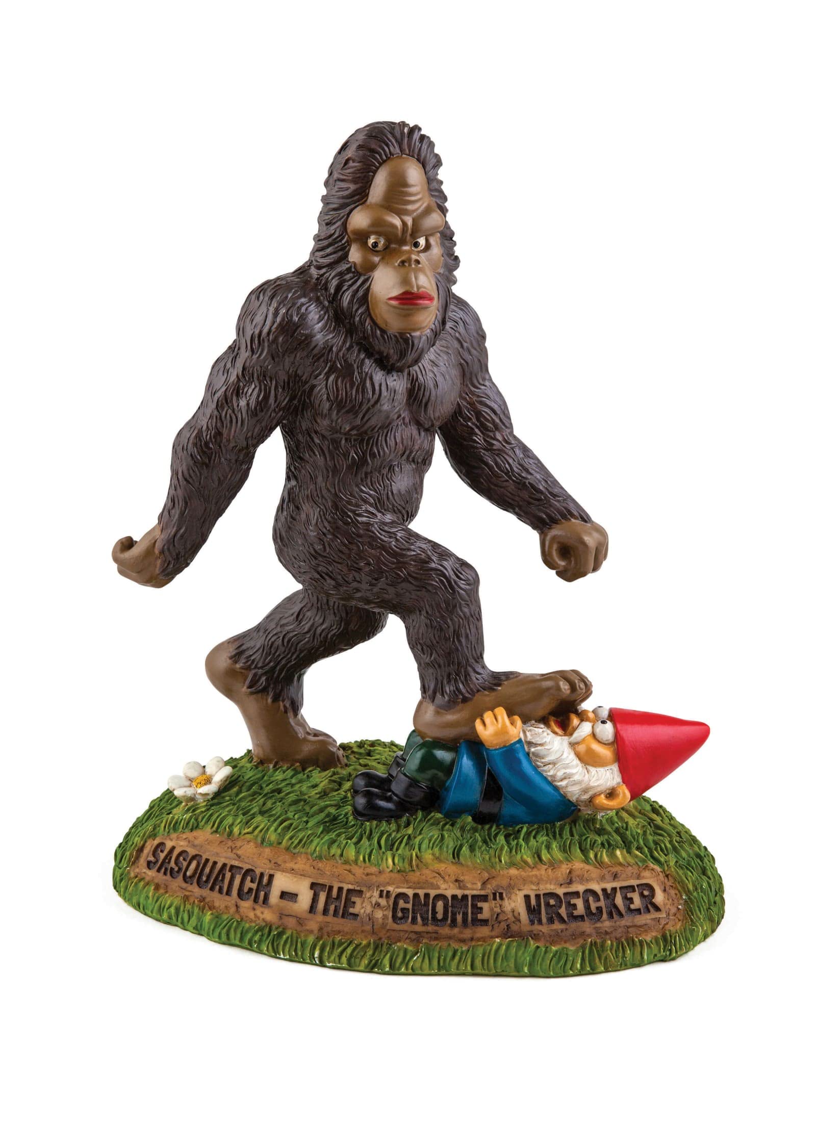 BigMouth Inc Bigfoot the Gnome Wrecker Garden Statue