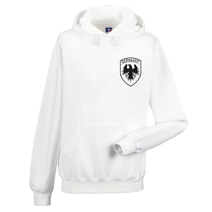WM 2018 Fan-Shirt Herren Hoodie Trikot Germany Fanshirt Deutschland Shirt Fussballshirt