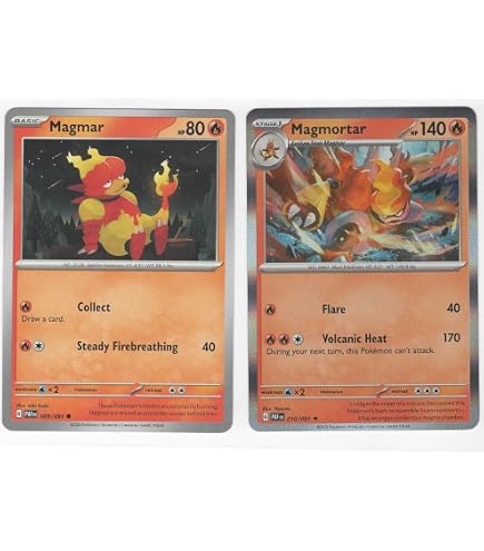 Pokemon - Magmar 126/165 - Pokemon 151 - Reverse Foil