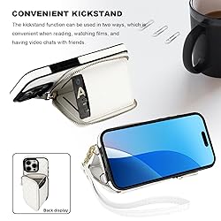 Bocasal Crossbody Wallet Case for iPhone 16