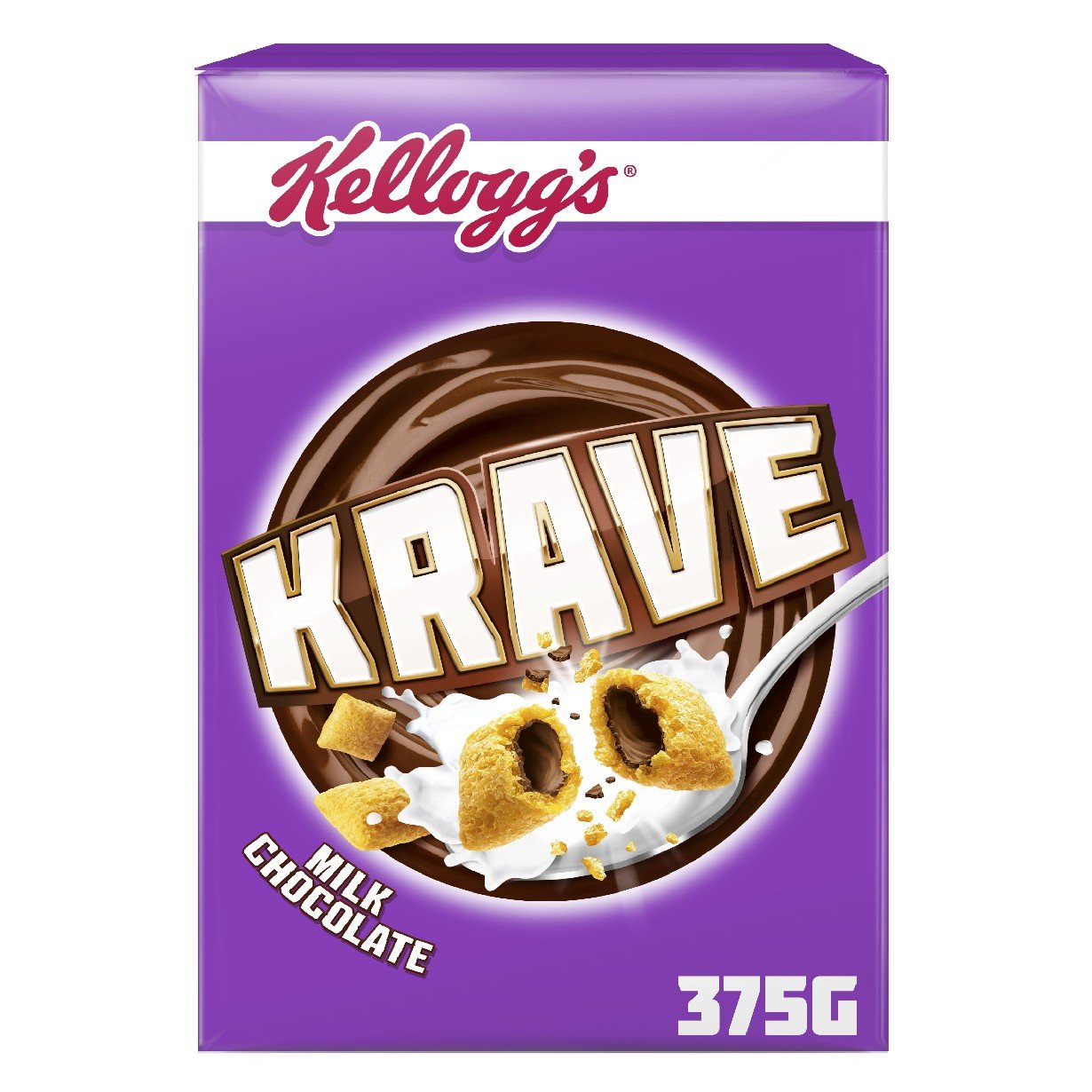 Kellogg's Krave Milk Chocolate Cereal, 375g Buy Online in Kenya at