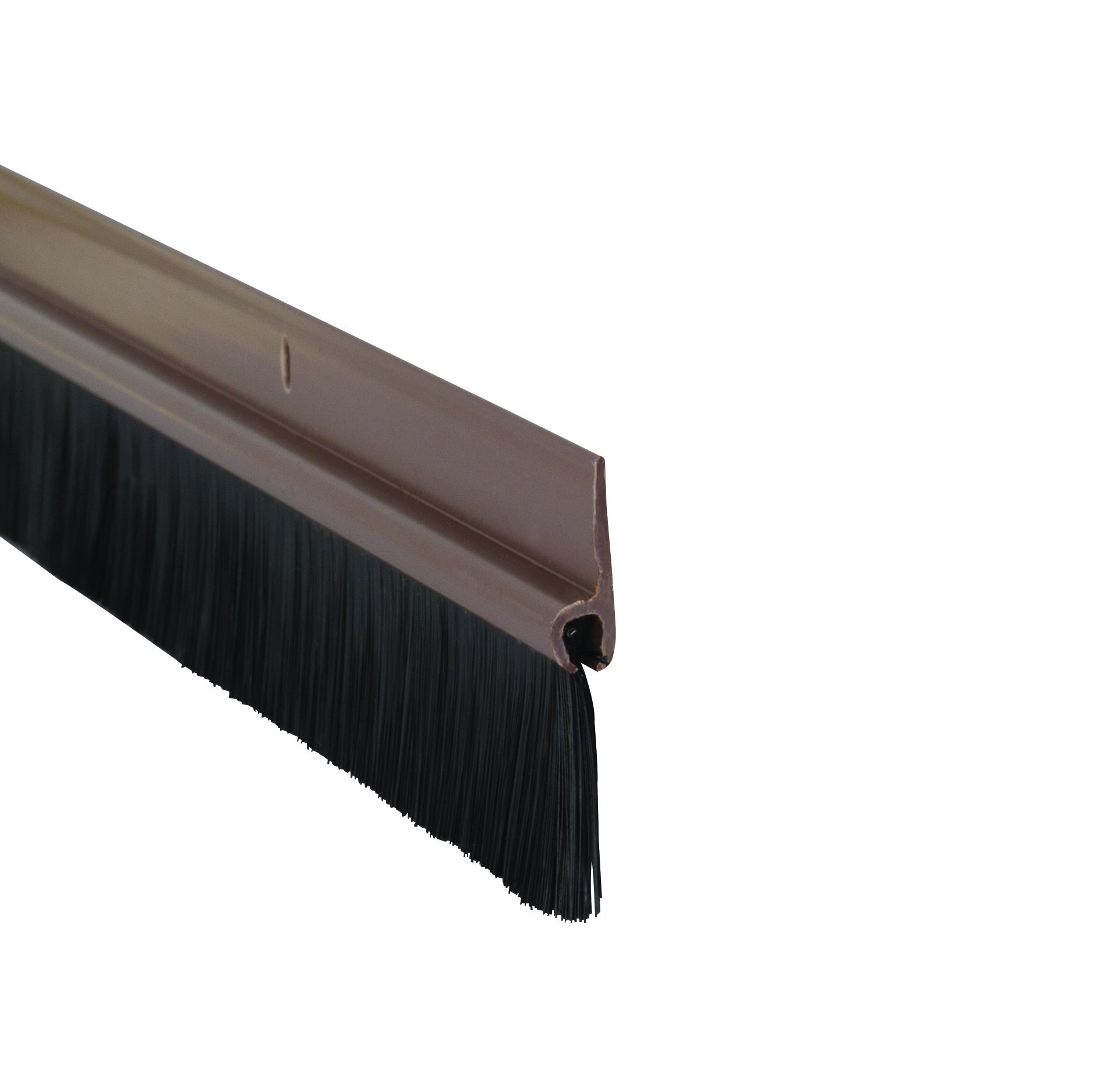 Stormguard 02SR0200838B 838mm Bottom of The Door Brush Strip Draught Excluder - Brown
