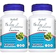 15 Day Cleanse, Gut and Colon Support, Advanced Gut Cleanse Detox for Women & Men with Senna, Cascara Sagrada and Psyllium Husk, Gut Cleanse Supports Digestive Health, Non-GMO,2 Bottles of 30 Capsules