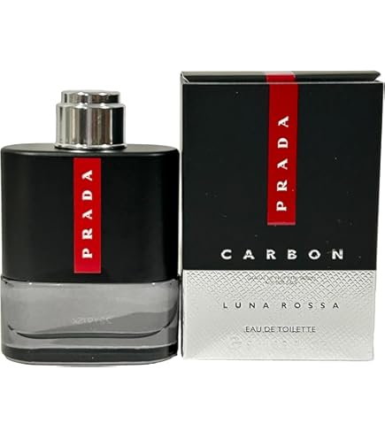 Amazon.com : Prada Luna Rossa Carbon For Men Eau De Toilette Spray