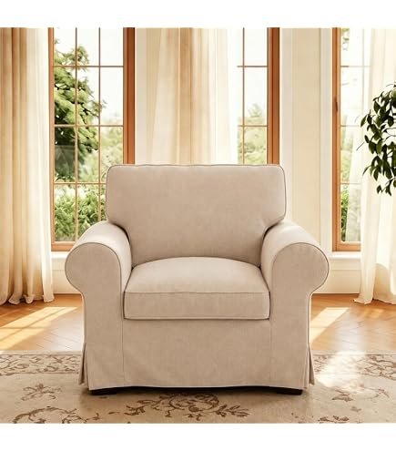 Amazon.com: FMCTL Ektorp Chair Cover Replacement for IKEA Ektorp