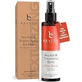 Sea Salt Spray for Hair - Natural and Organic Ingredients, Texturizing and Volumizing Salt Water Texture Spray for Men & Wome