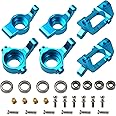 ShareGoo Aluminum Alloy Front & Rear Steering Knuckle Hub Base C Carrier Mount Upgrade Part for Wltoys A929 A949 A959 A969 A979 A959B A969B A979B 1/18 RC Car