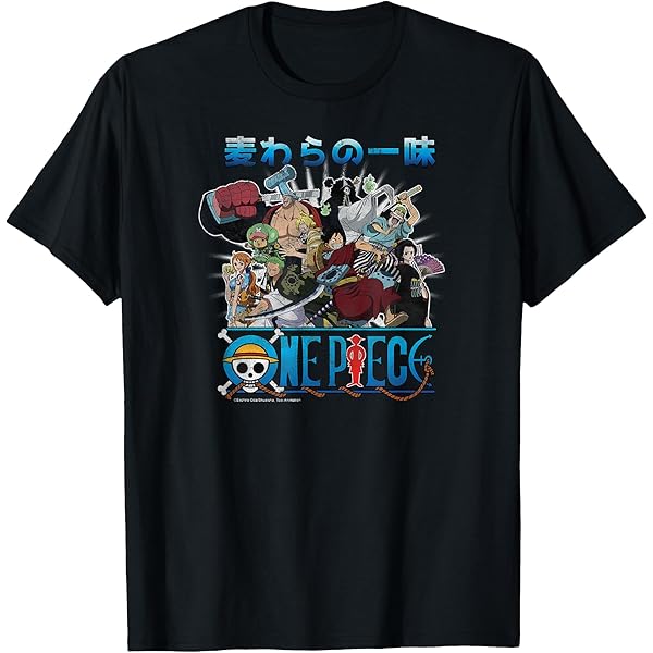 Amazon.com: One Piece Anime Running Scared Heavy Metal Logo