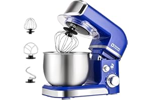 Kitchen in the box Stand Mixer,3.2Qt Mini Electric Food Mixer,6 Speeds Portable Lightweight Kitchen Mixer for Daily Use with 