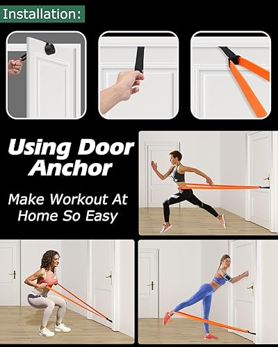 Door Frame Stretch Band For Door Door Frame Resistance Band