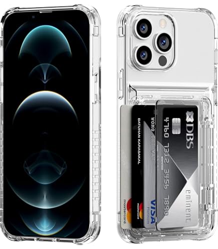 Amazon.com: Tuokiou Clear Wallet Phone Case for iPhone 12 Pro Max