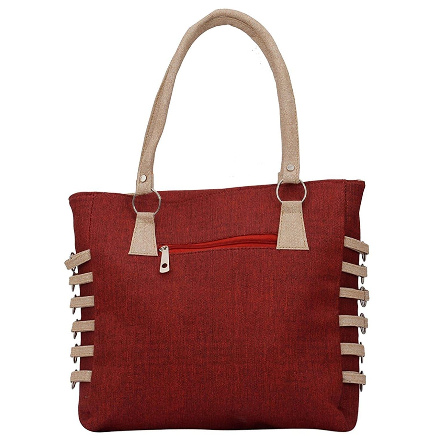 darash fashion pu material women's handbag - red(bag-nks-13)