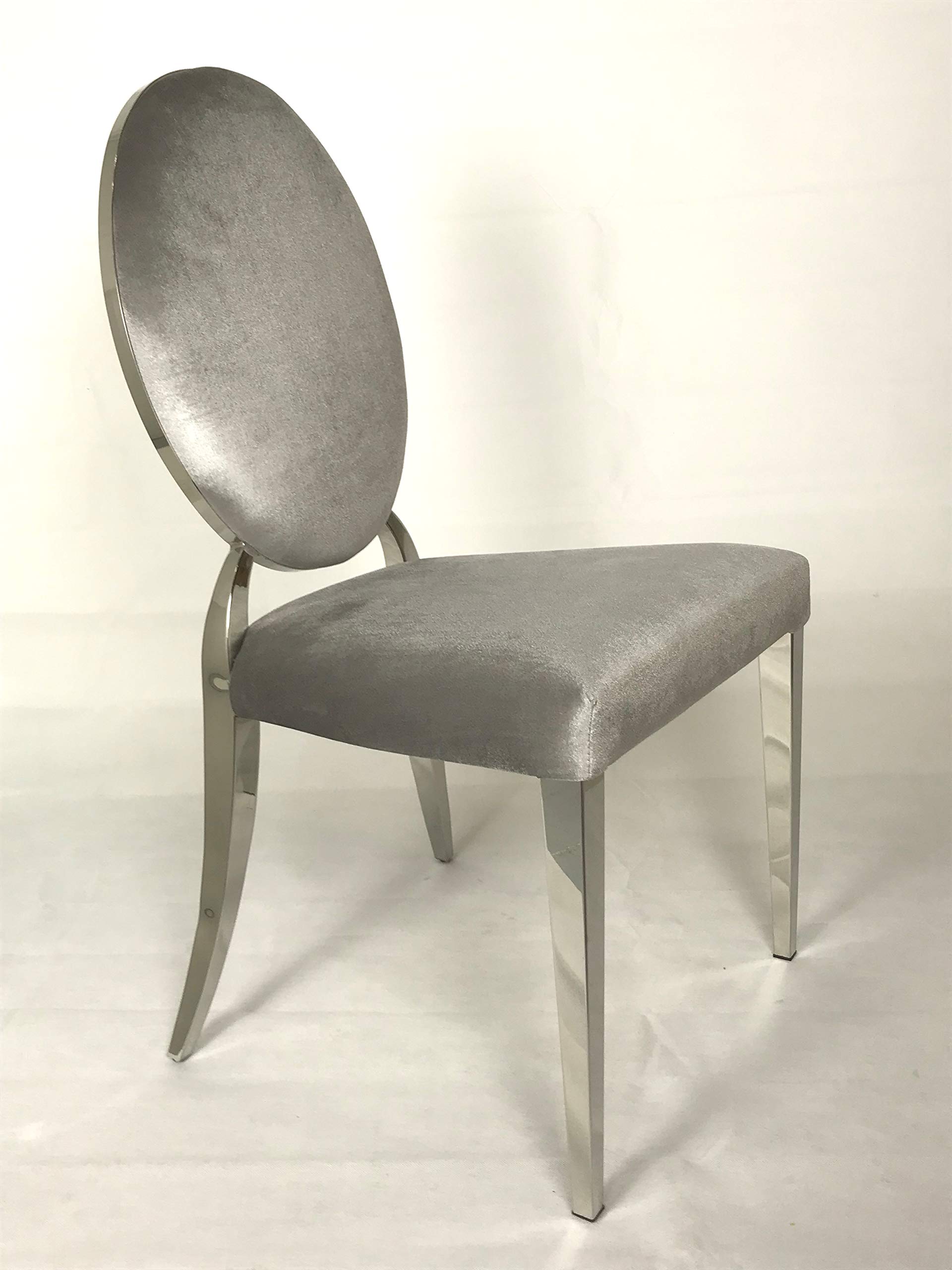 Oval Back Silver Velvet Glamour Chrome Art Deco Shabby Chic Wedding Reception Dressing Dining Chair Buy Online In Bosnia And Herzegovina At Bosniadesertcartcom Productid 48847999 Oval Back Silver Velvet Glamour Chrome Art Deco Shabby Chic Wedding Reception Dressing Dining Chair Buy Online In Bosnia And Herzegovina At Bosniadesertcartcom Productid 48847999