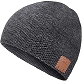 Rotibox Washable Bluetooth Beanie Hat with Wireless Stereo Over Ear Headphones Headsets Earphone Speaker Hands Free