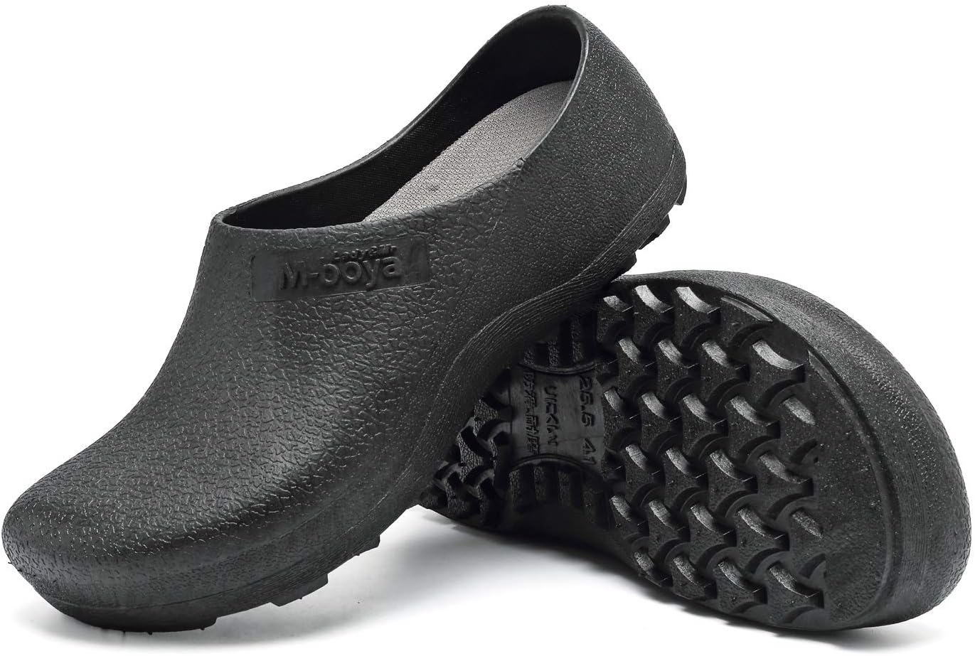 incarpo Men and Women Slip Resistant Clog Lightweight Chef Nurse Shoes Safety Working Shoes Black …