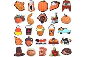 BULKITEM 25PCS Sports Shoe Decoration Charms,Basketball Soccer Baseball Golf Football Shoe Decoration Charms