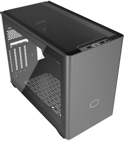 Amazon.com: COOJ MQ6 Mini ITX PC Case for Gaming, Small Form
