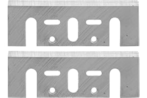 Electric Planer Replacement Blades, Resharpenable 3 1/4 Inch 82mm for Handheld Power Planers Compatible with 1900B, KP0800, D