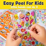 Purple Ladybug 3D Puffy Stickers Kids 40 Sheets 950+ Assorted view 5