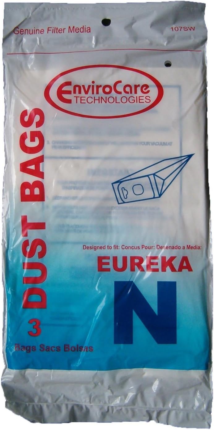 Type N Eureka Vacuum Cleaner Replacement Bag (10pack)