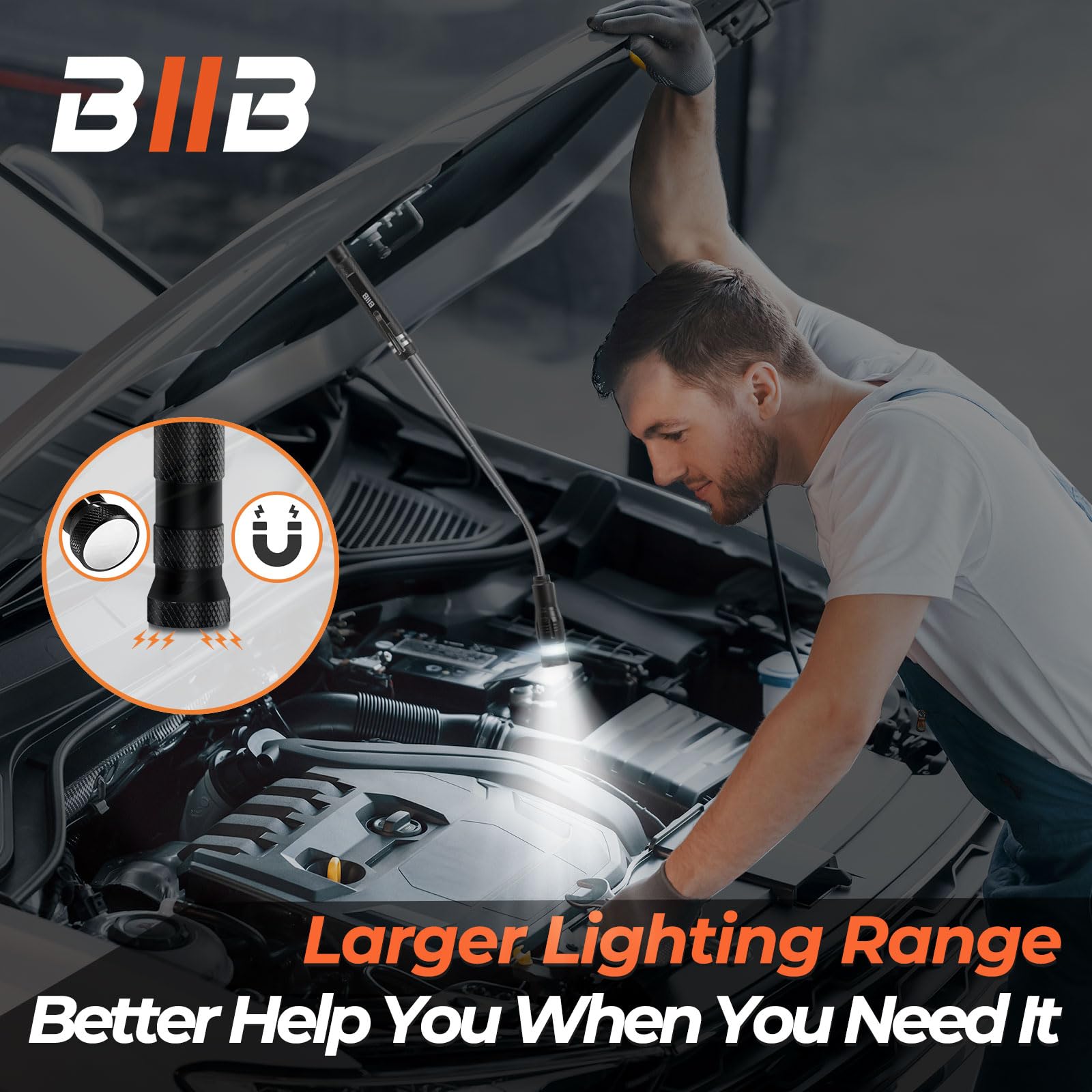 LED Magnetic Pickup Tool