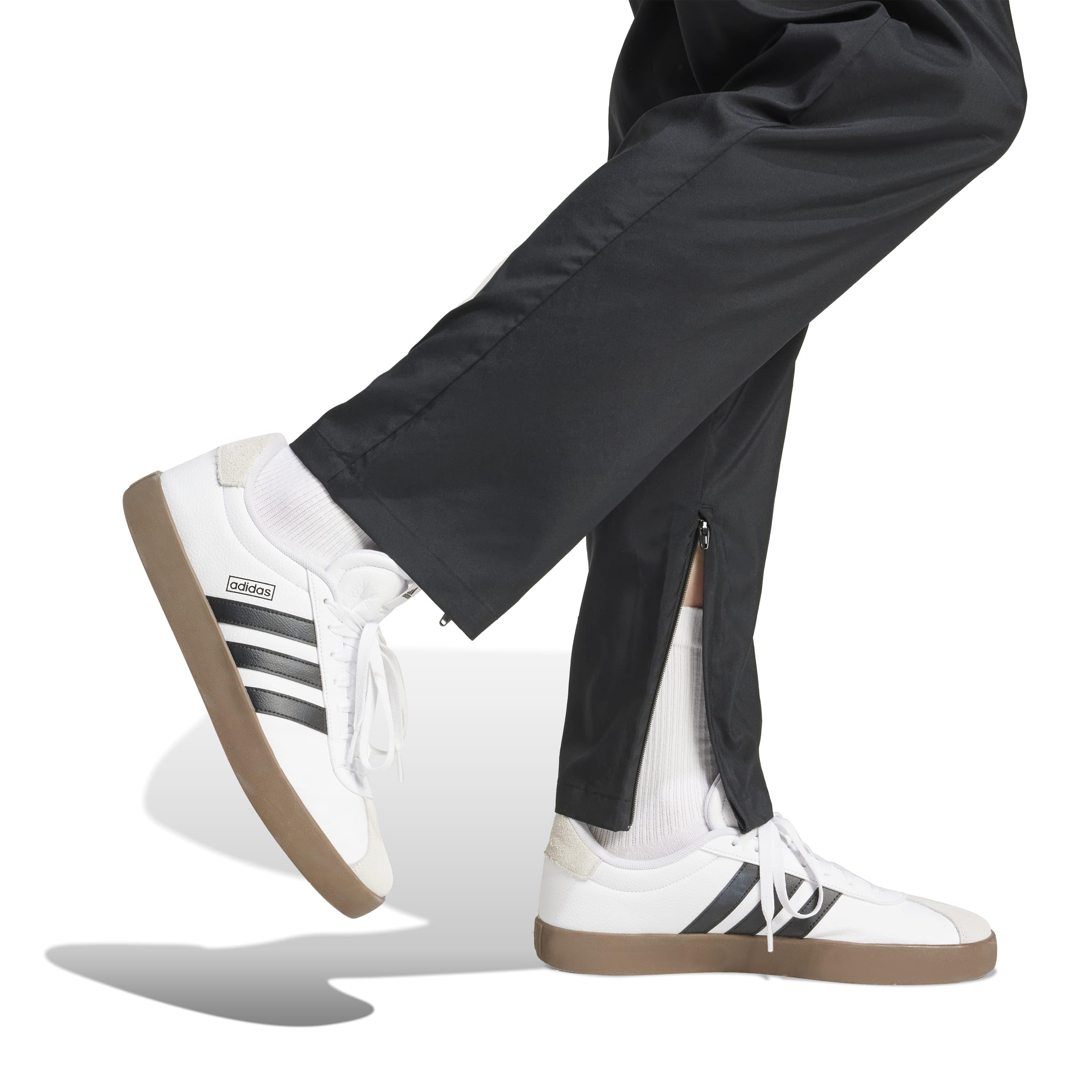 adidas Herren Essentials Small Logo Stanford Open Hem Pants, Black/White, XXL Short 5