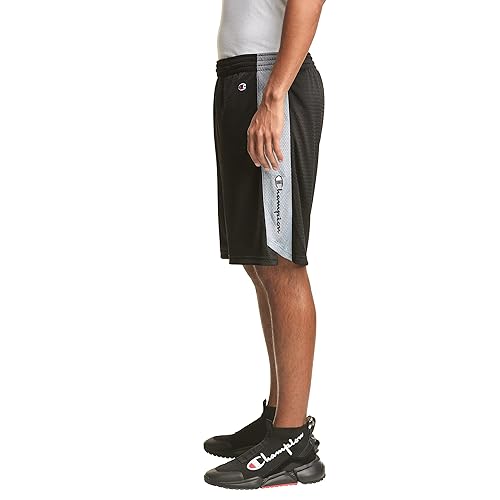 Champion mens Mesh Basketball Shorts, Black, X-Large US in Kenya