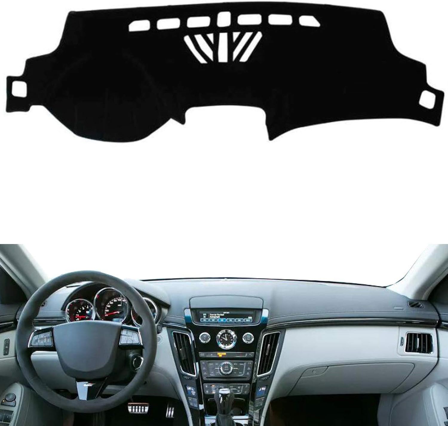 For Cadillac CTS 20082013, Car Dashboard Cover Dashmat Sun Shade Pad