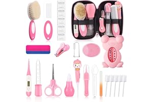 POPYJAN Baby Healthcare and Grooming Kit for Newborn Kids, 36PCS Upgraded Safety Baby Care Kit, Newborn Nursery Health Care Set, Baby Care Products