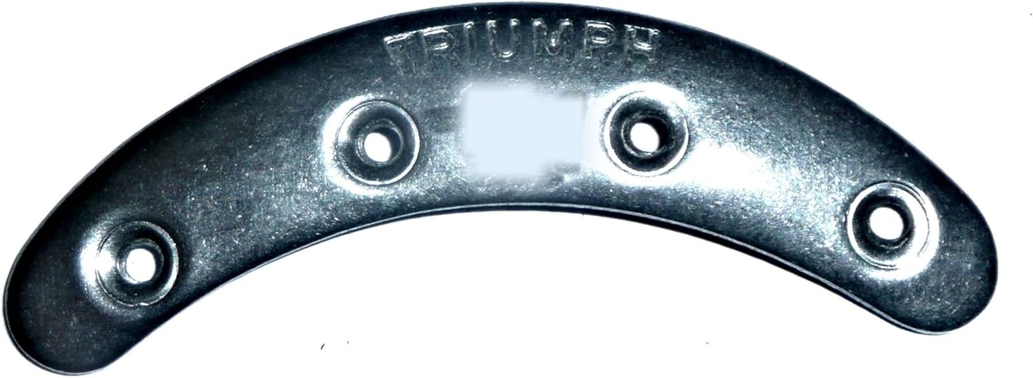 46mm Steel Heel and Toe Plates with Nails (Heel Protector Plates) Superior Quality! (with 12mm