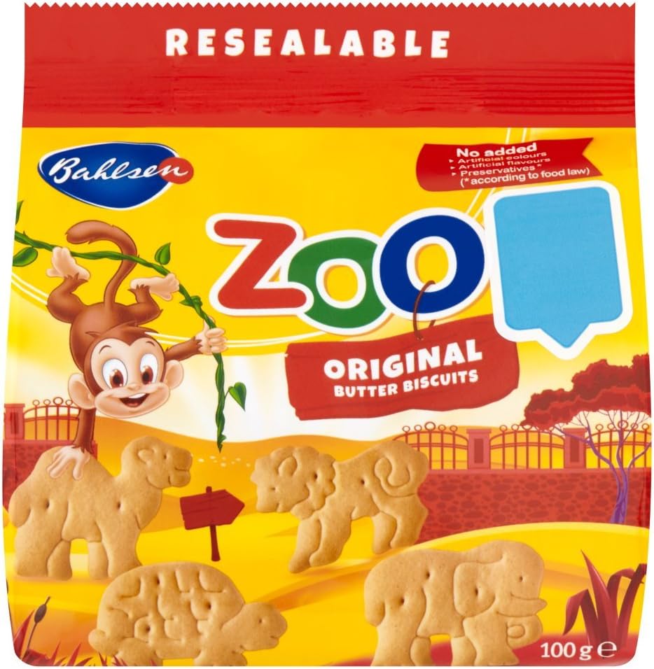 Bahlen Bahlsen Zoo Original 100g x 18